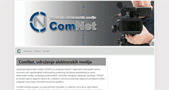 Desktop Screenshot of comnet.rs